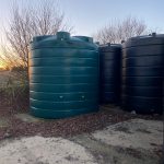 10000 litre fresh water tanks in Spalding, Lincolnshire